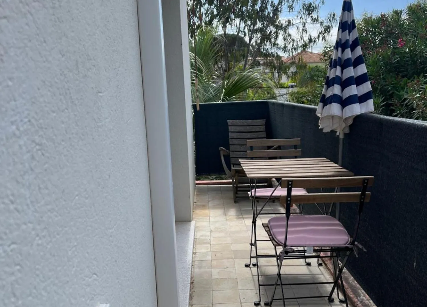 Apartment Studio Juan Les Pins Balcon 10Min Plage Antibes